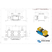 Victron 2000A Smart Shunt (SmartShunt) IP65 Bluetooth Battery Monitor