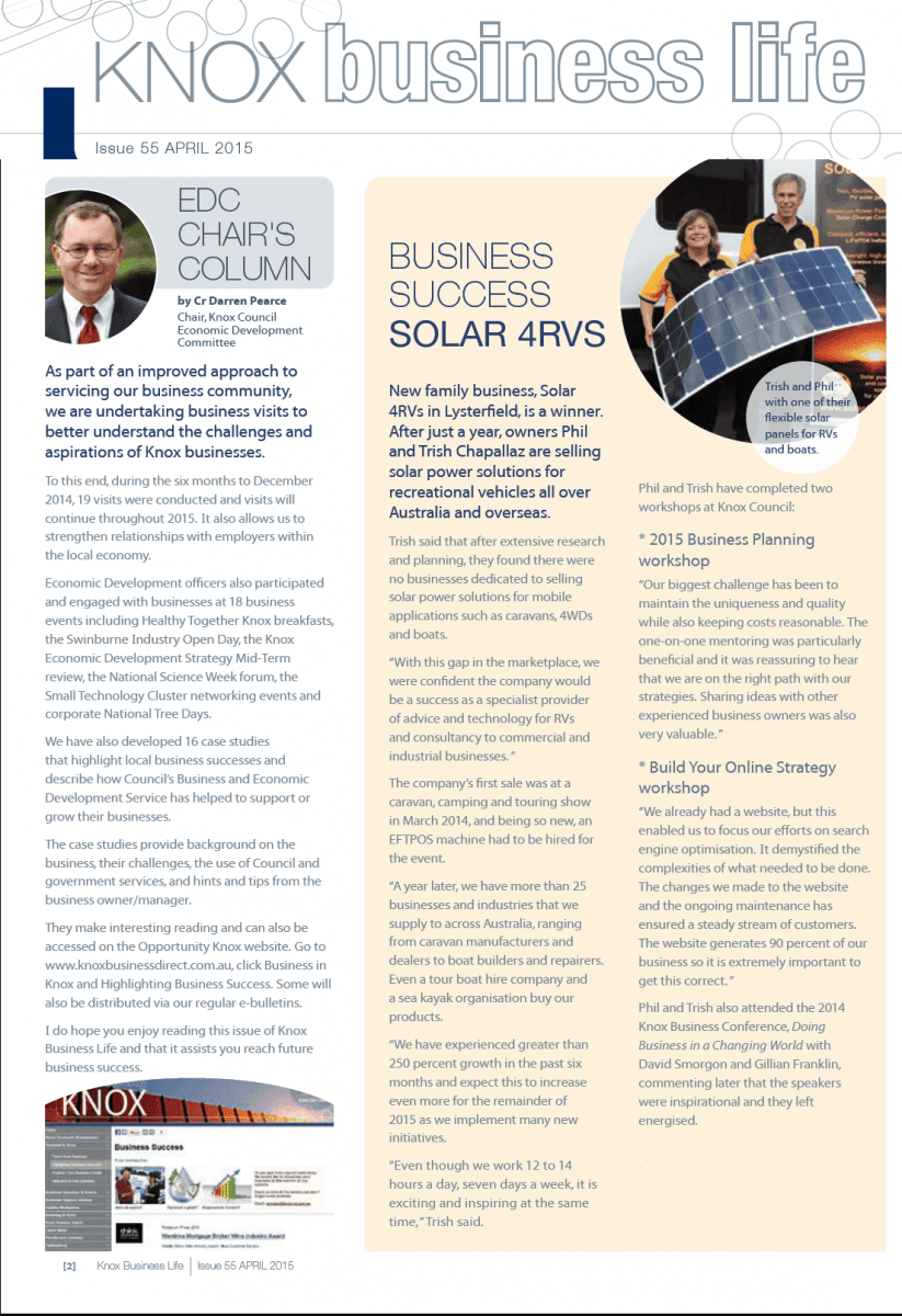 Knox Business Life April 2015 page 2
