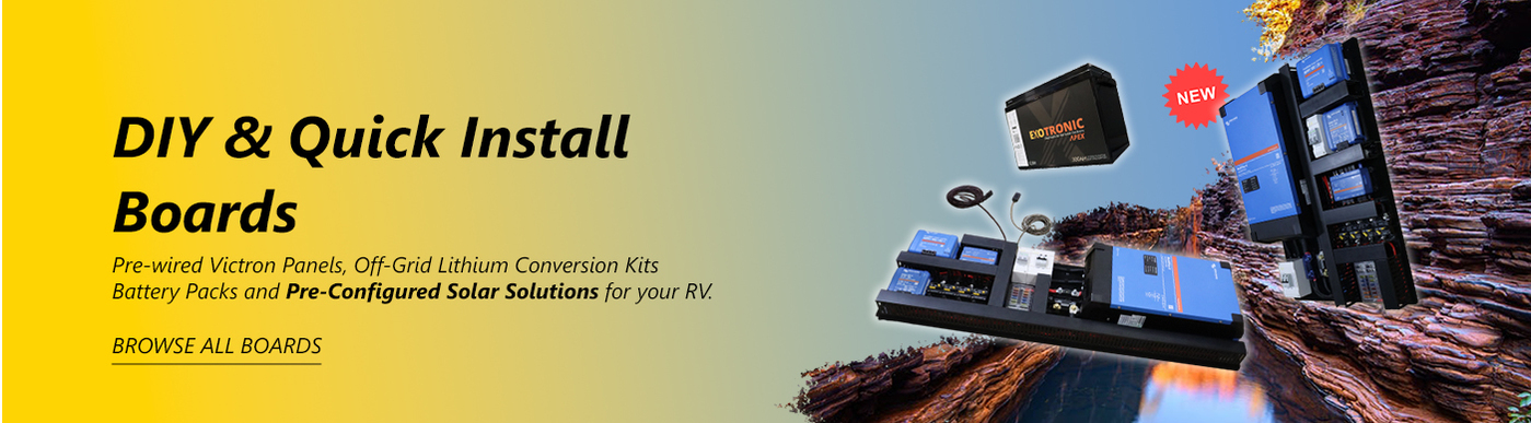 DIY Pre-wired Victron & Quick Install Boards