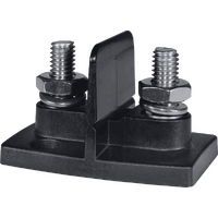 Blue Sea Dual PowerPost Connector  - Two 5/16"-18 Studs (No Insulators)