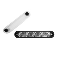 Exotronic 150A Black 5x M8 Stud Busbar with Cover