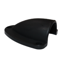 Exotronic Large Black Clamshell Cable Entry Cover