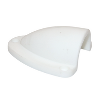 Exotronic Large White Clamshell Cable Entry Cover