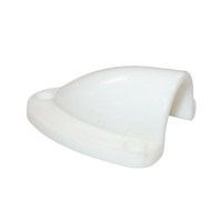 Exotronic Medium White Clamshell Cable Entry Cover