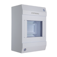 Exotronic 4 Module Din Rail Surface Mount Enclosure