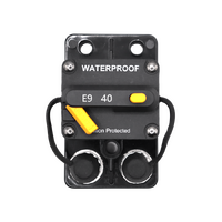 Exotronic 40A Surface Mount Waterproof DC Circuit Breaker - Side by Side