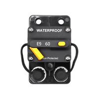 Exotronic 60A Surface Mount Waterproof DC Circuit Breaker - Side by Side
