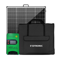Exotronic 24V 200W Portable Folding Solar Panel + 20A Bluetooth MPPT Solar Controller