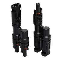 Exotronic 2 to 1 'h' Branch Solar Connector Pair