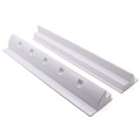 Exotronic 680mm White Long ABS Solar Bracket Pair