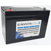 Invicta 12V 100Ah Bluetooth Lithium Battery