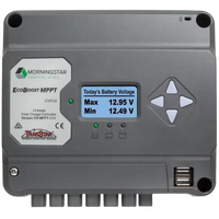 Morningstar EcoBoost MPPT 30amp Solar Charge Controller w/Meter