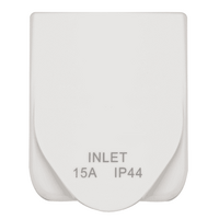 Transco 15A White Caravan Power Inlet