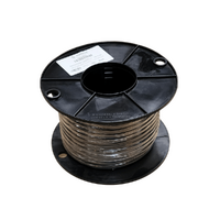 30m Roll of 2B&S (32mm²) Black Single Core Marine (Tinned) Cable