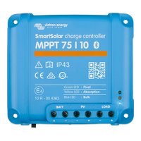 Victron 12/24V 10A SmartSolar MPPT 75/10 Bluetooth Solar Charge Controller