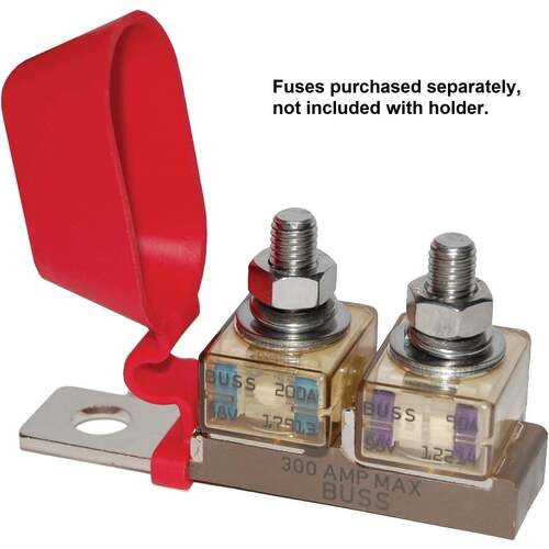 Blue Sea MRBF Dual Terminal Fuse Block - 30 to 300A
