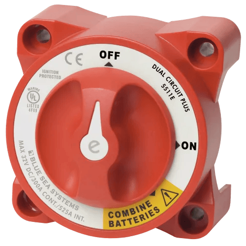 Blue Sea Battery Switch 350A Dual Circuit Plus