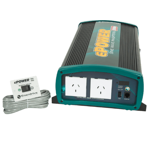 Enerdrive 12V 2000W ePower Pure Sine Wave Inverter w/ Remote