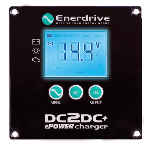 Enerdrive DC2DC Remote + 7.5m ePower Cable