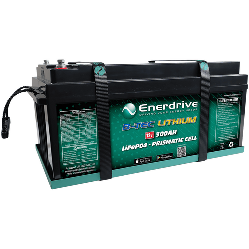 Enerdrive 12V 300Ah ePower B-TEC Lithium Battery G2