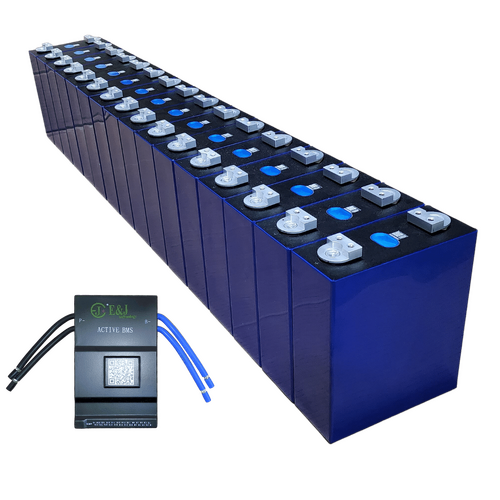 EVE 48V 304Ah (16x LiFePO4 Cells) + JK 200A BMS Combo Kit