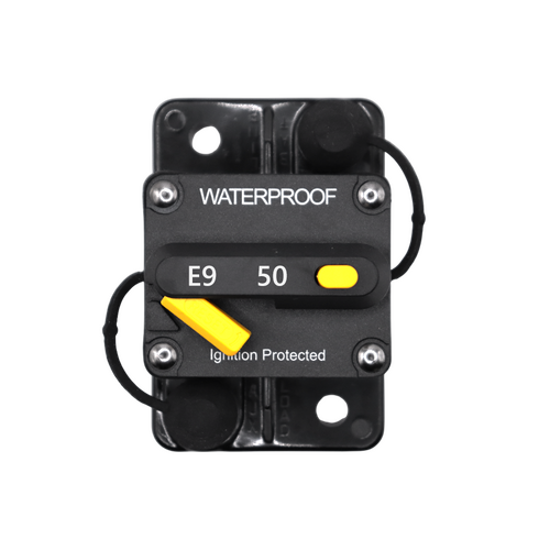 Exotronic 50A Surface Mount Waterproof DC Circuit Breaker