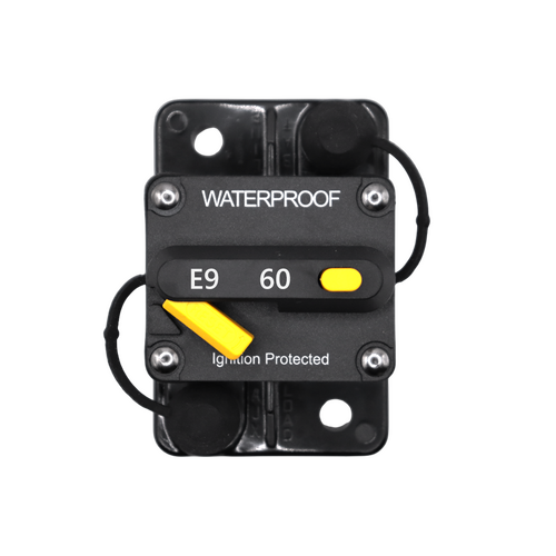 Exotronic 60A Surface Mount Waterproof DC Circuit Breaker