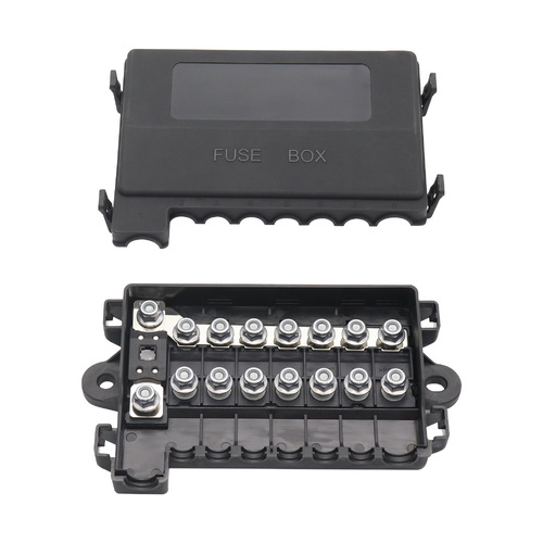 Exotronic 7 Way M6 Midi Fuse Holder With Cover