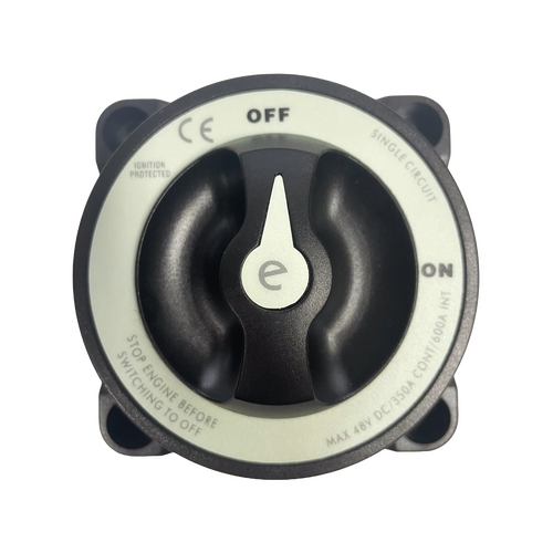 Exotronic 350A Black On Off Battery Switch
