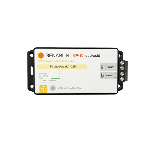 Genasun 10.5A MPPT 12V Lead-Acid Solar Charge Controller