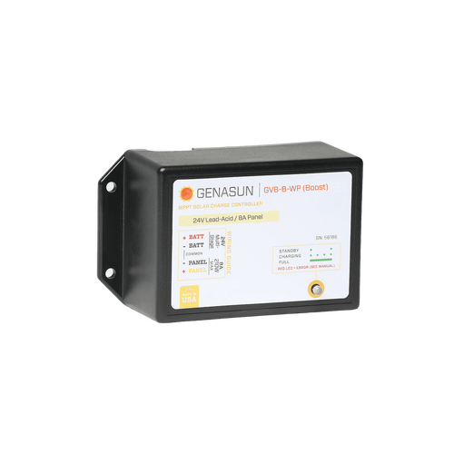 Genasun 8A MPPT 24V Voltage Boost (Lead-Acid) - Waterproof Solar Charge Controller