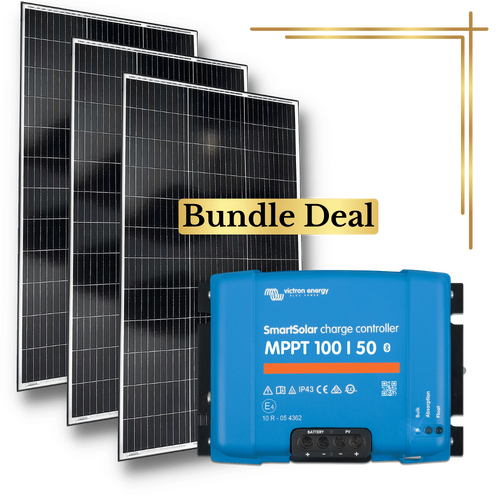 Exotronic Horizon 3x 180W Solar Panels & Victron SmartSolar MPPT 100/50 Kit