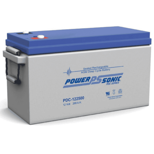 Power-Sonic 12V 268Ah AGM Deep Cycle Battery