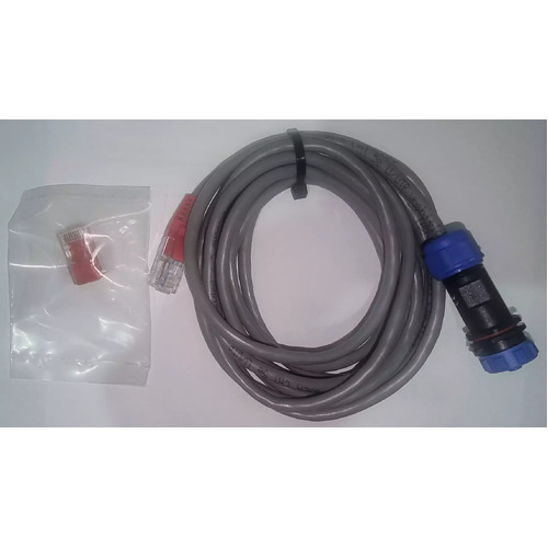 REC CAN Bus cable from 2Q BMS to SMA & other inverters, 3metres, Weipu SP13 connector to RJ45 connector