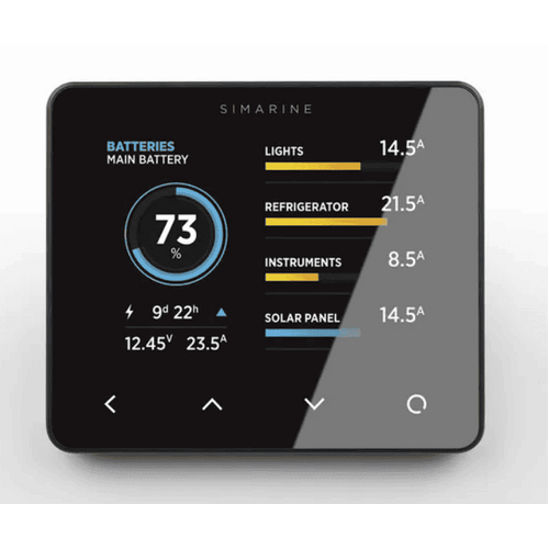 Simarine Pico Display Stand Alone (Surface Mount) Black