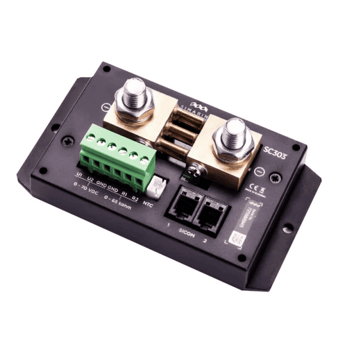 Simarine Battery Shunt 300A 2x Voltage, 2x Resistance, 1x Temperature