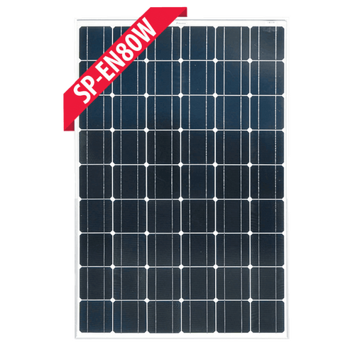 Enerdrive 80W Fixed Mono Solar Panel