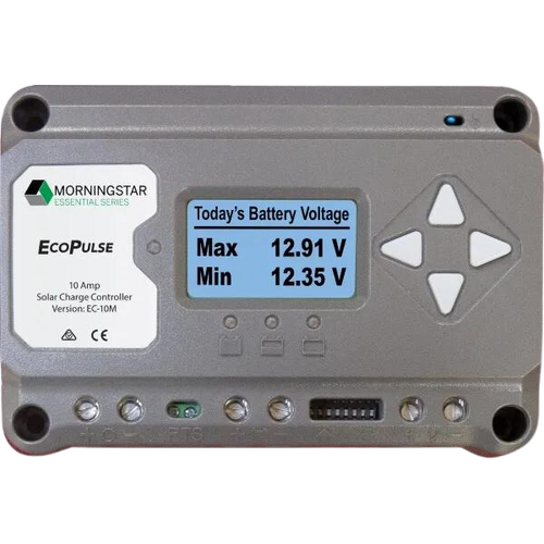 Morningstar EcoPulse PWM 10amp w/ Meter