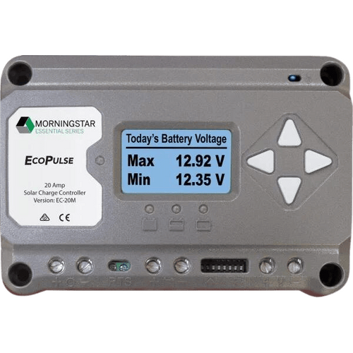 Morningstar EcoPulse PWM 20amp w/ Meter