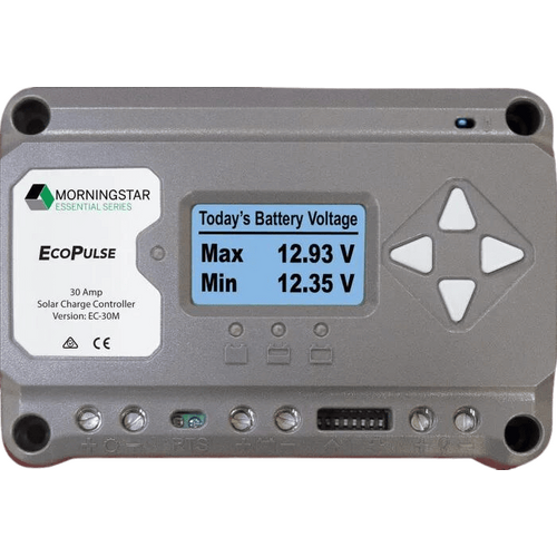 Morningstar EcoPulse PWM 30amp w/ Meter