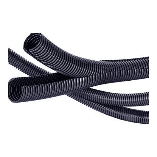 400m Roll of 7mm ID Split Tube Flexible Conduit Black