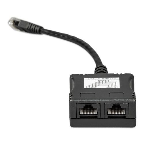 Victron RJ45-splitter 1xRJ45 male/15cm cable/2xRJ45 female