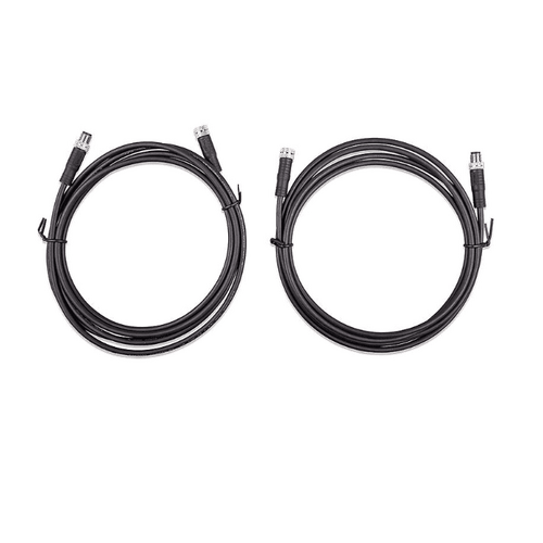 Victron M8 Circular Connector Male/Female 3 Pole Cable 3m (Bag of 2)