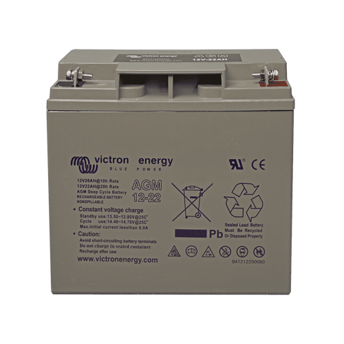 Victron 12V 22Ah AGM Deep Cycle Battery
