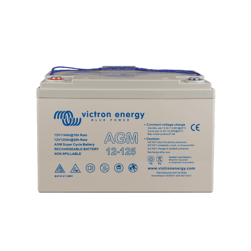 Victron 12V 125Ah AGM Super Cycle Deep Cycle Battery