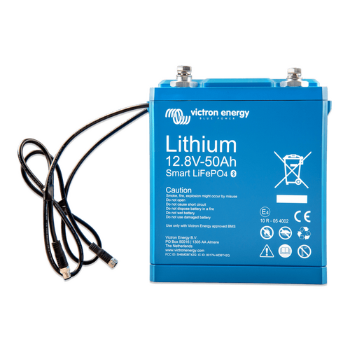 Victron 12V 50Ah Smart LiFePO4 Lithium Battery
