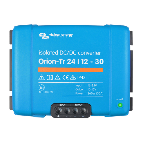 Victron 24V to 12V Orion-Tr 24/12-30A (360W) Isolated DC-DC Converter
