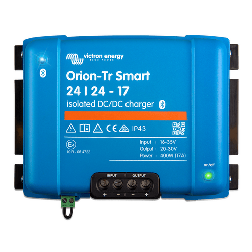 Victron 24V to 24V Orion-Tr Smart 24/24-17A Isolated DC-DC Charger