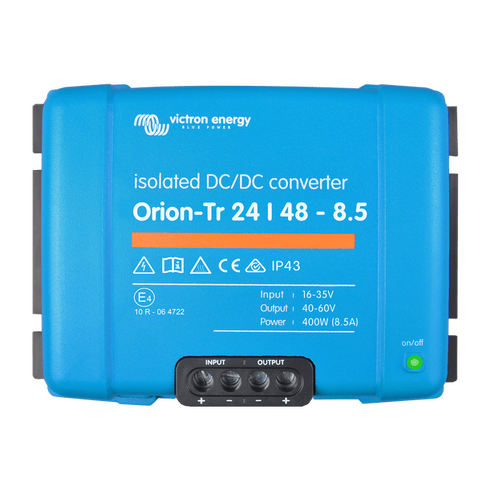Victron 24V to 48V Orion-Tr 24/48-8.5A (400W) Isolated DC-DC Converter