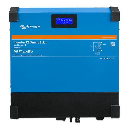 Victron 48V 6000VA Inverter RS 48/6000 230V Smart Solar | 450V 4000W MPPT